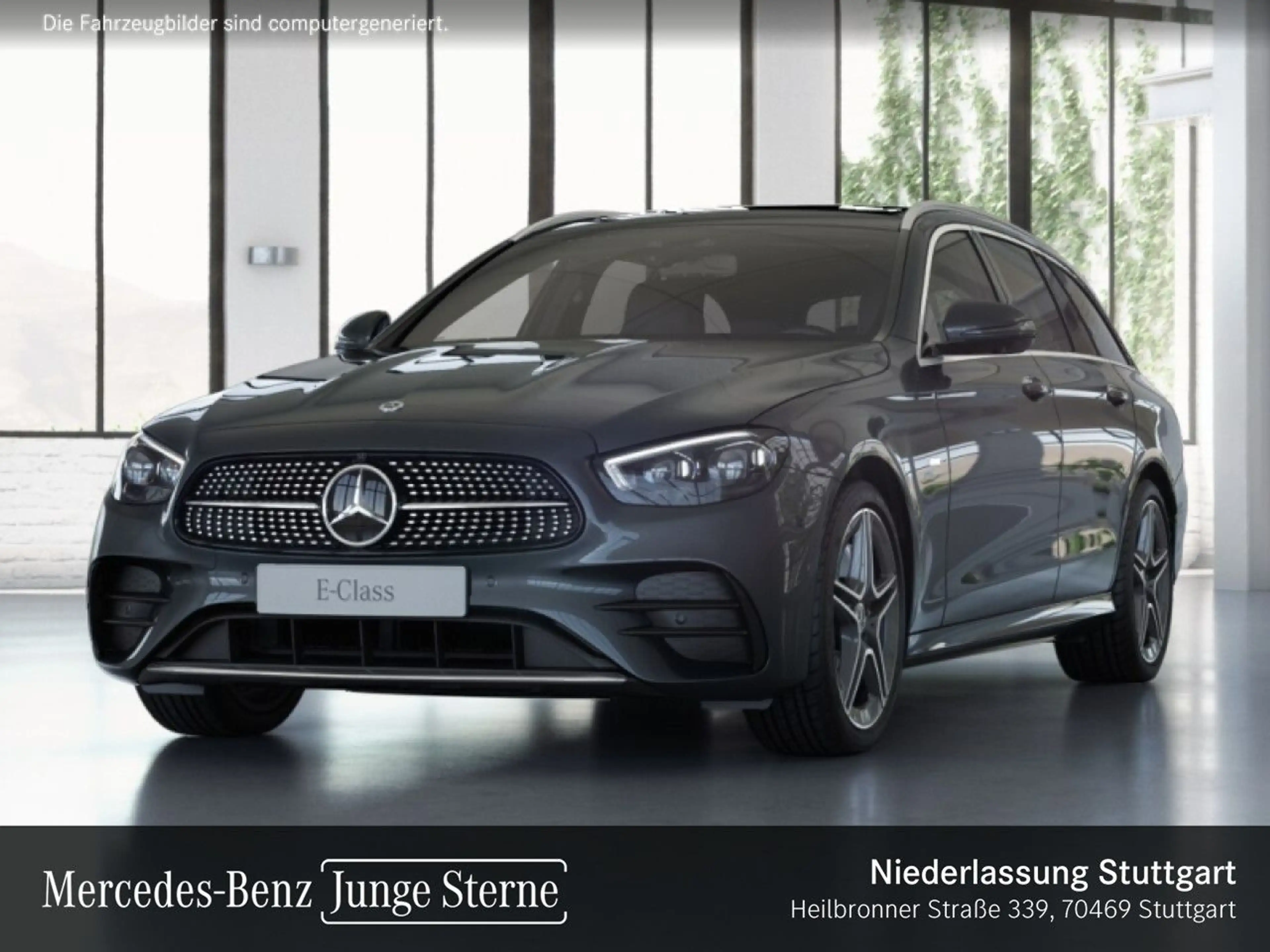Mercedes-Benz E 300 de T 4M AMG+PANO+360+AHK+MULTIBEAM+FAHRASS — photo 2