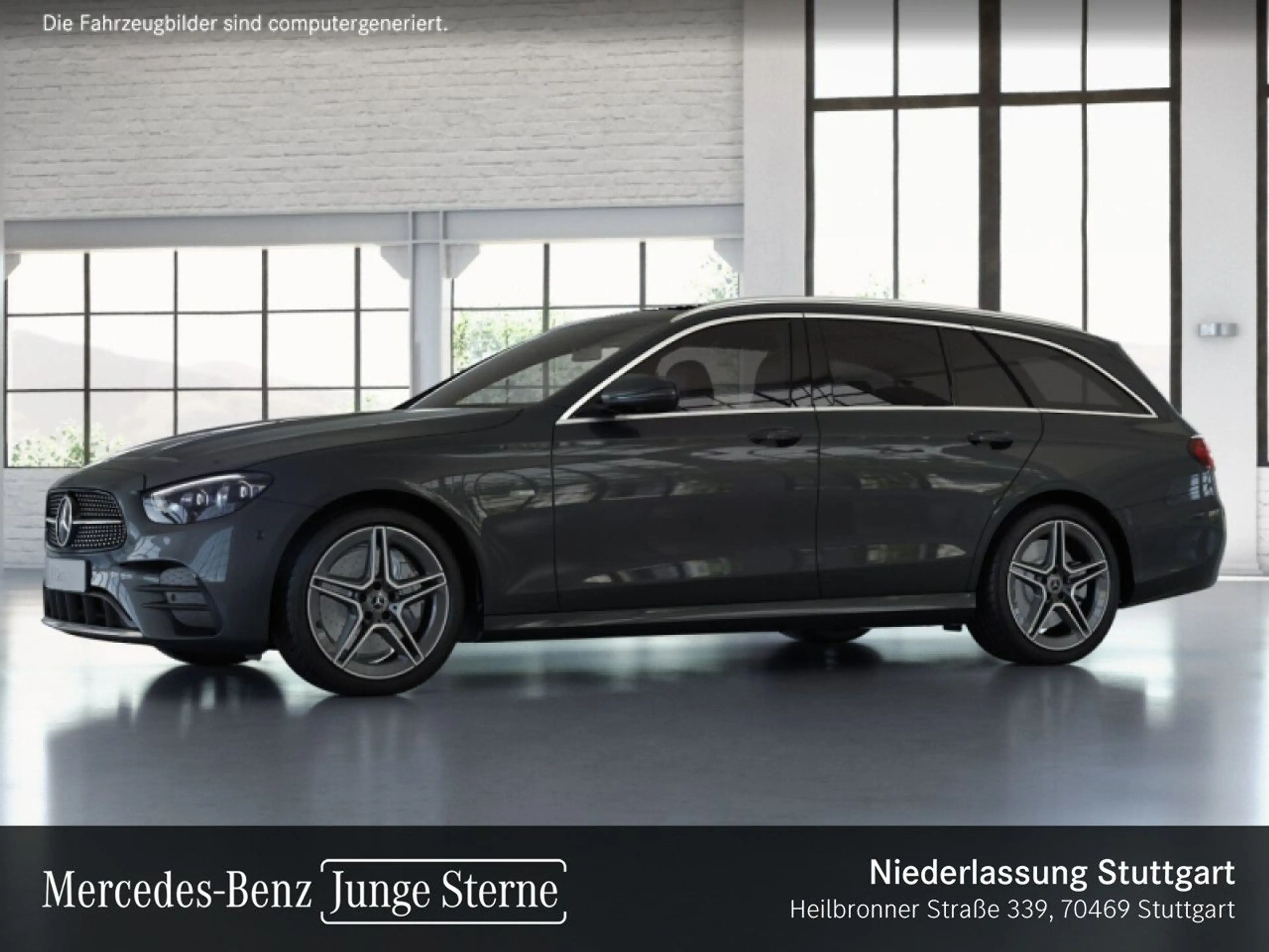 Mercedes-Benz E 300 de T 4M AMG+PANO+360+AHK+MULTIBEAM+FAHRASS — photo 3