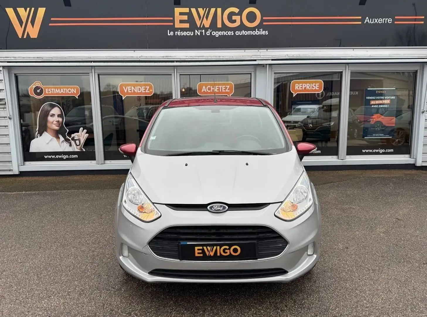 Ford B-Max 1.0 scti 100ch trend attelage – clime bluetooth Gris - 2