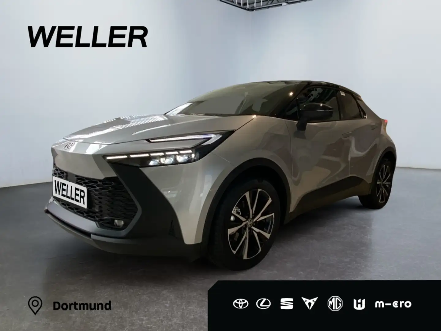 Toyota C-HR 2.0 Hybrid Team D *LED*ACC*CarPlay*CAM*SHZ* Silber - 1