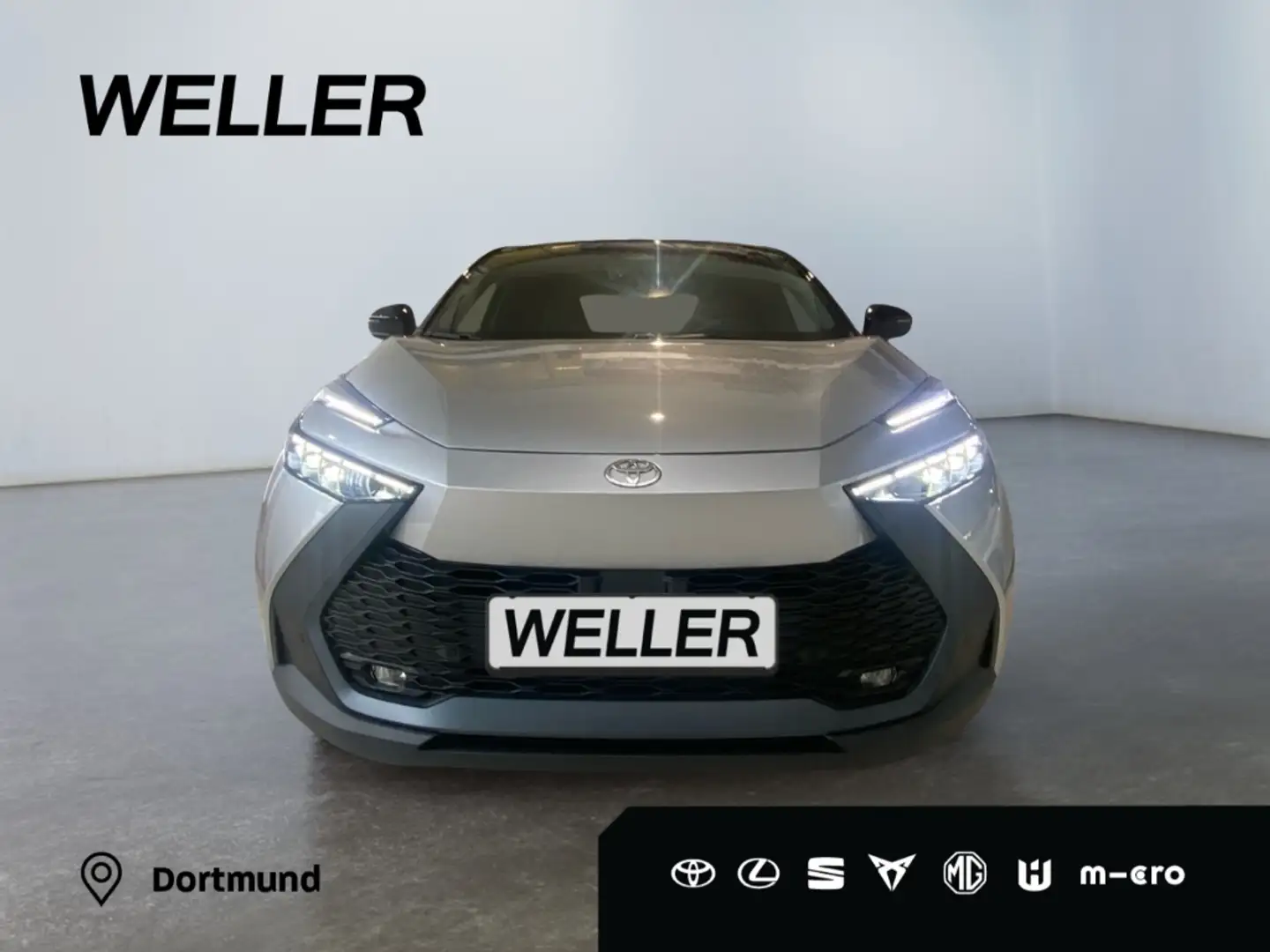 Toyota C-HR 2.0 Hybrid Team D *LED*ACC*CarPlay*CAM*SHZ* Silber - 2