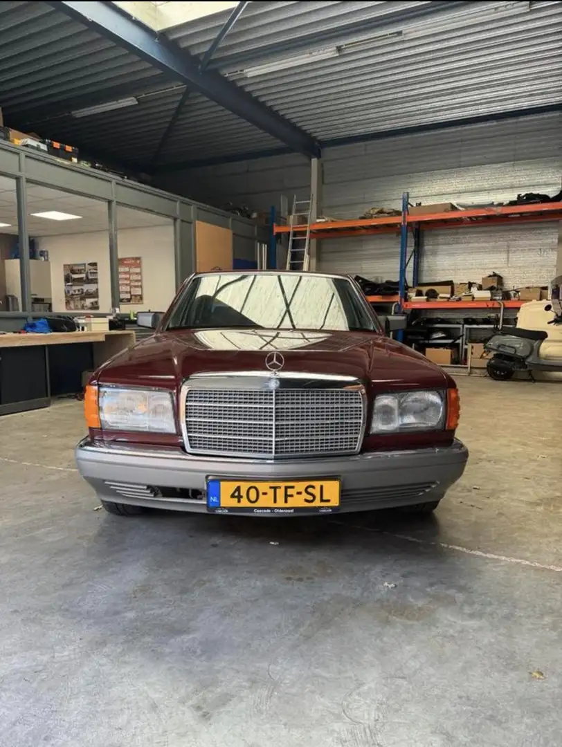 Mercedes-Benz 280 S-Klasse 2.7 280SE 1984 Rood - 2