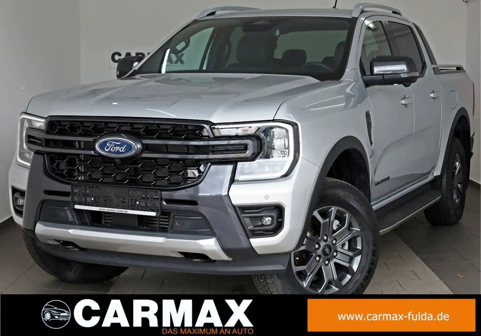 Ford Ranger Wildtrak e-4WD Techno68,Kamera360,ACC,AHK Argintiu - 1