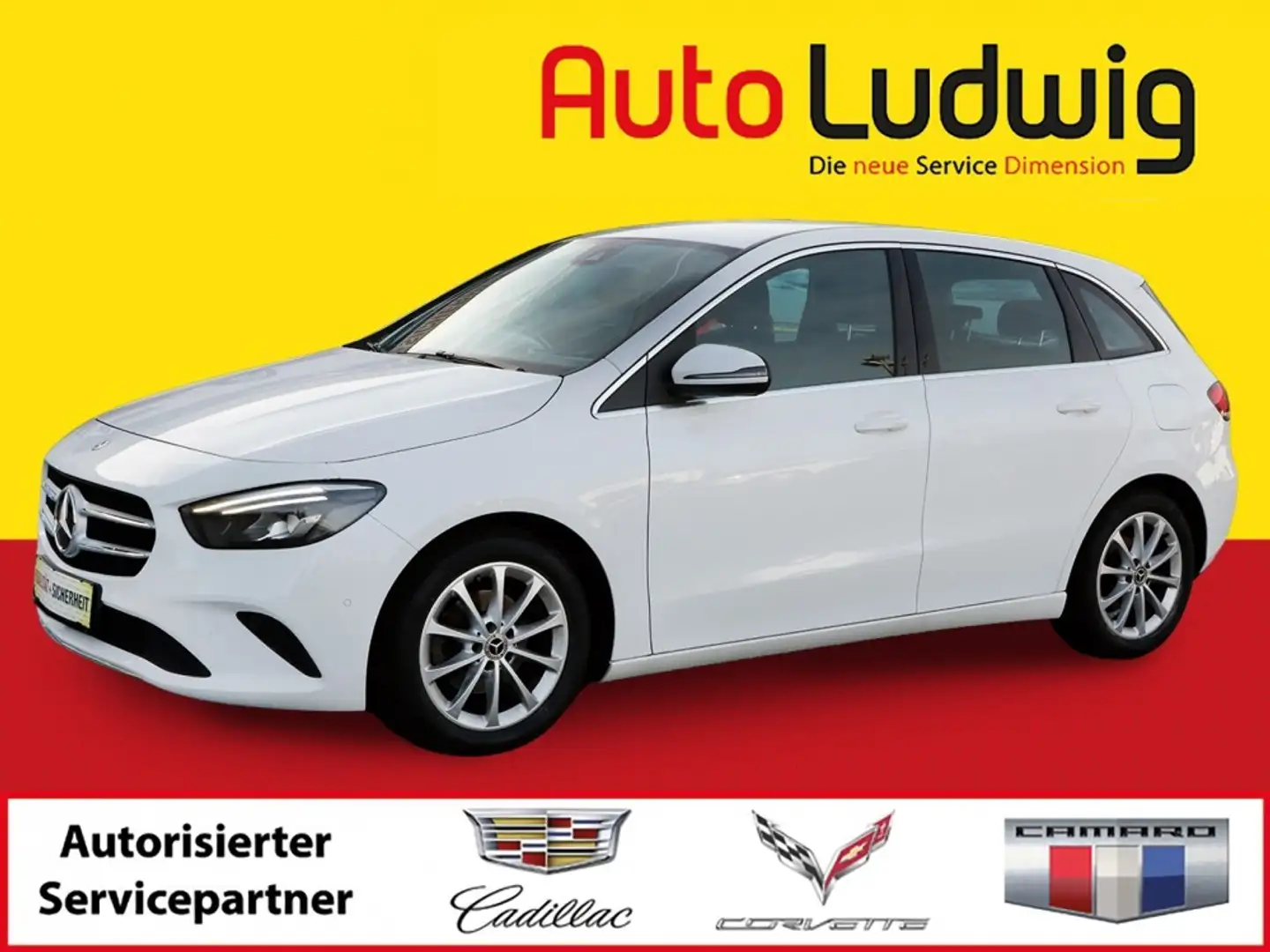 Mercedes-Benz B 180 d Progressive Aut.*DIGI-DISPLAY*LED*NAVI*CAM*AH... Weiß - 1