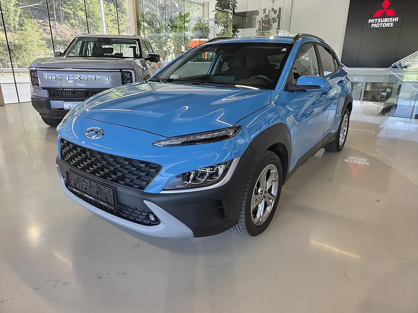 Hyundai KONA Kona 1,0 T-GDi 48V 2WD Trend Line Blau - 1