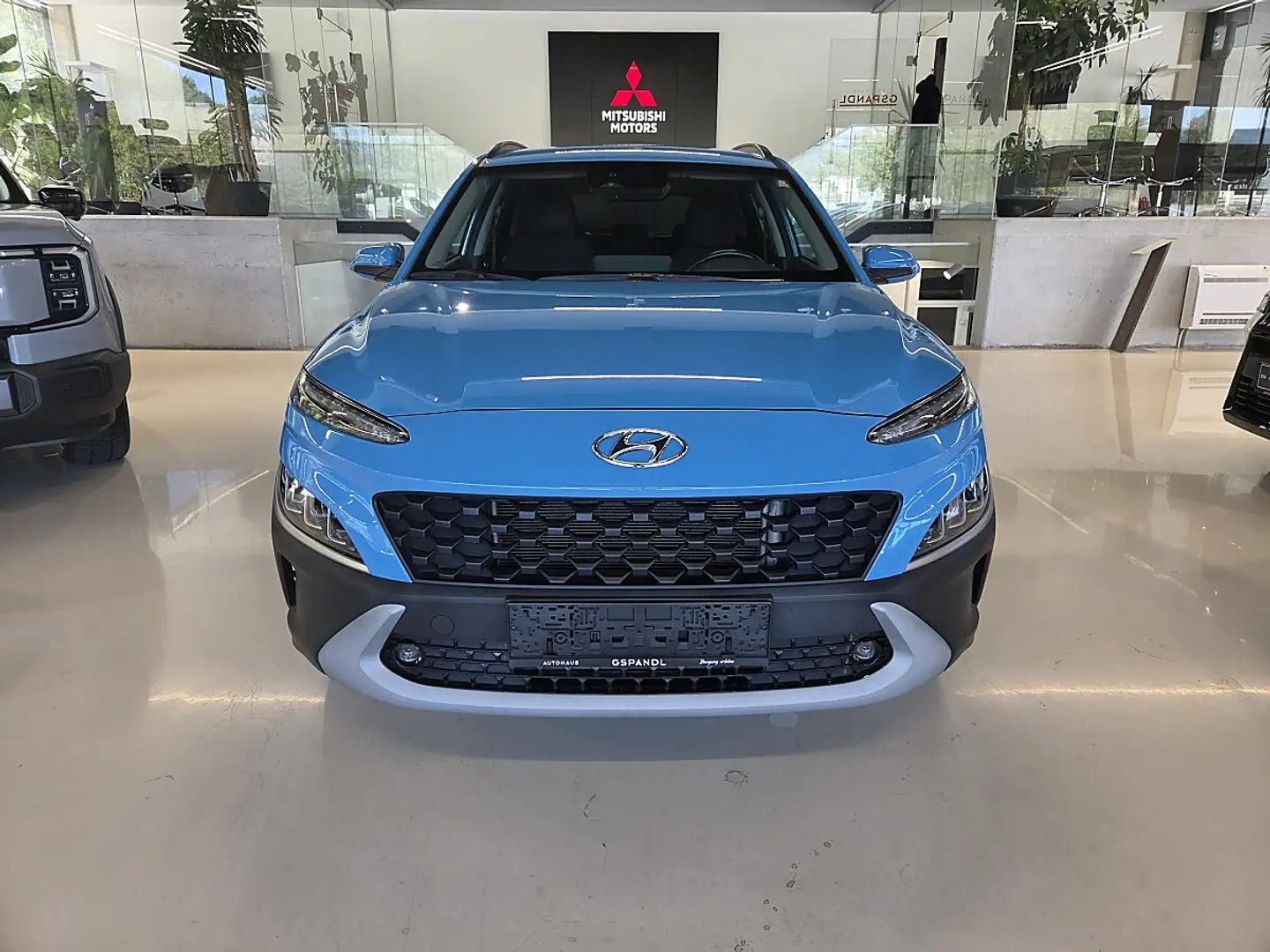 Hyundai KONA Kona 1,0 T-GDi 48V 2WD Trend Line Blau - 2