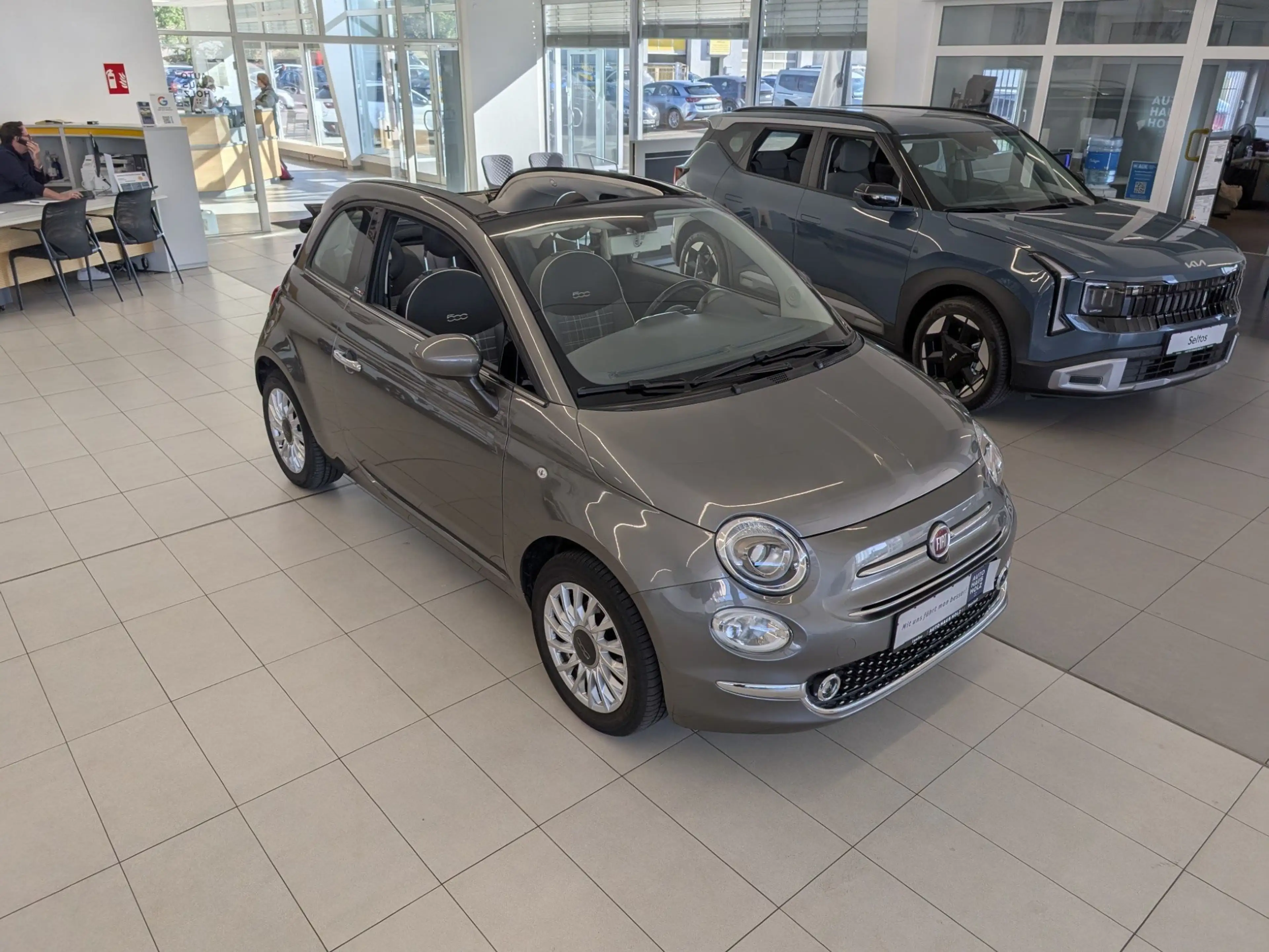 Fiat 500C 1.2 Lounge Cabrio Klima Bluetooth — photo 4