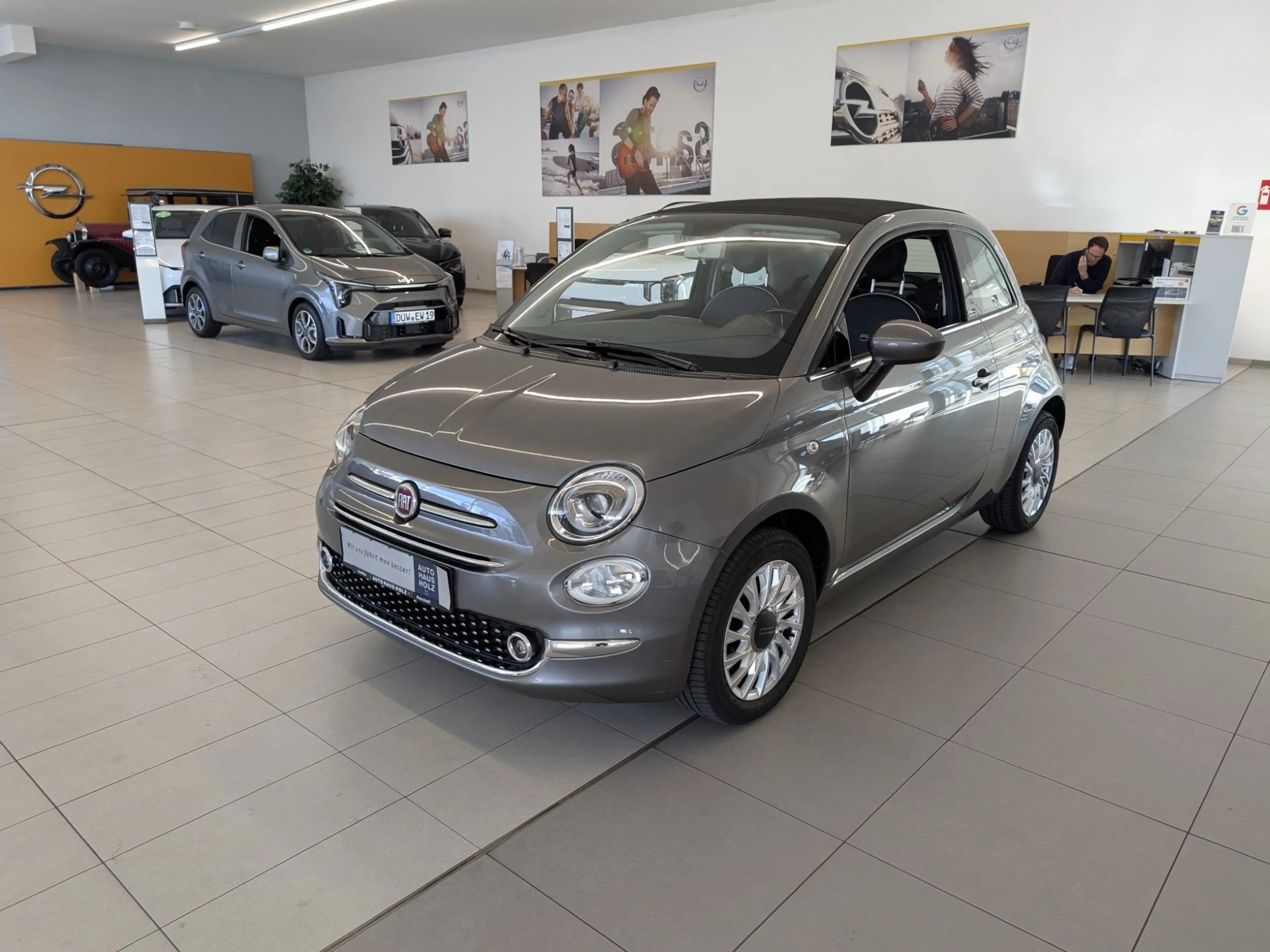 Fiat 500C 1.2 Lounge Cabrio Klima Bluetooth — photo 5