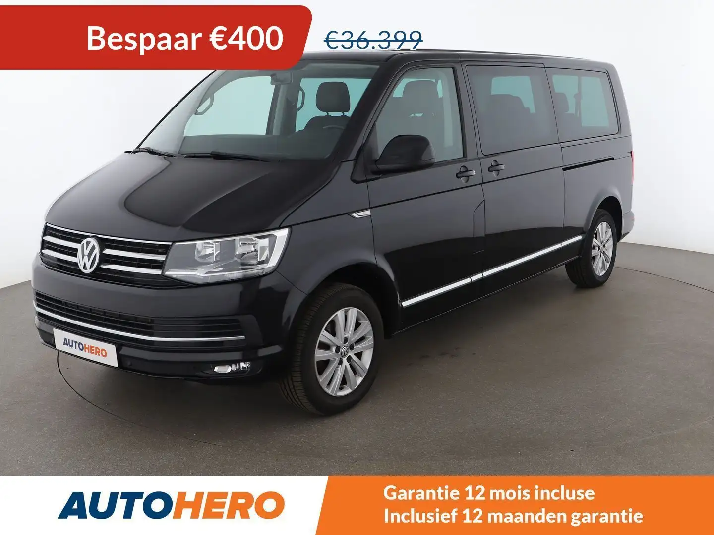 Volkswagen T6 Caravelle 2.0 TDI Highline lang Negro - 1