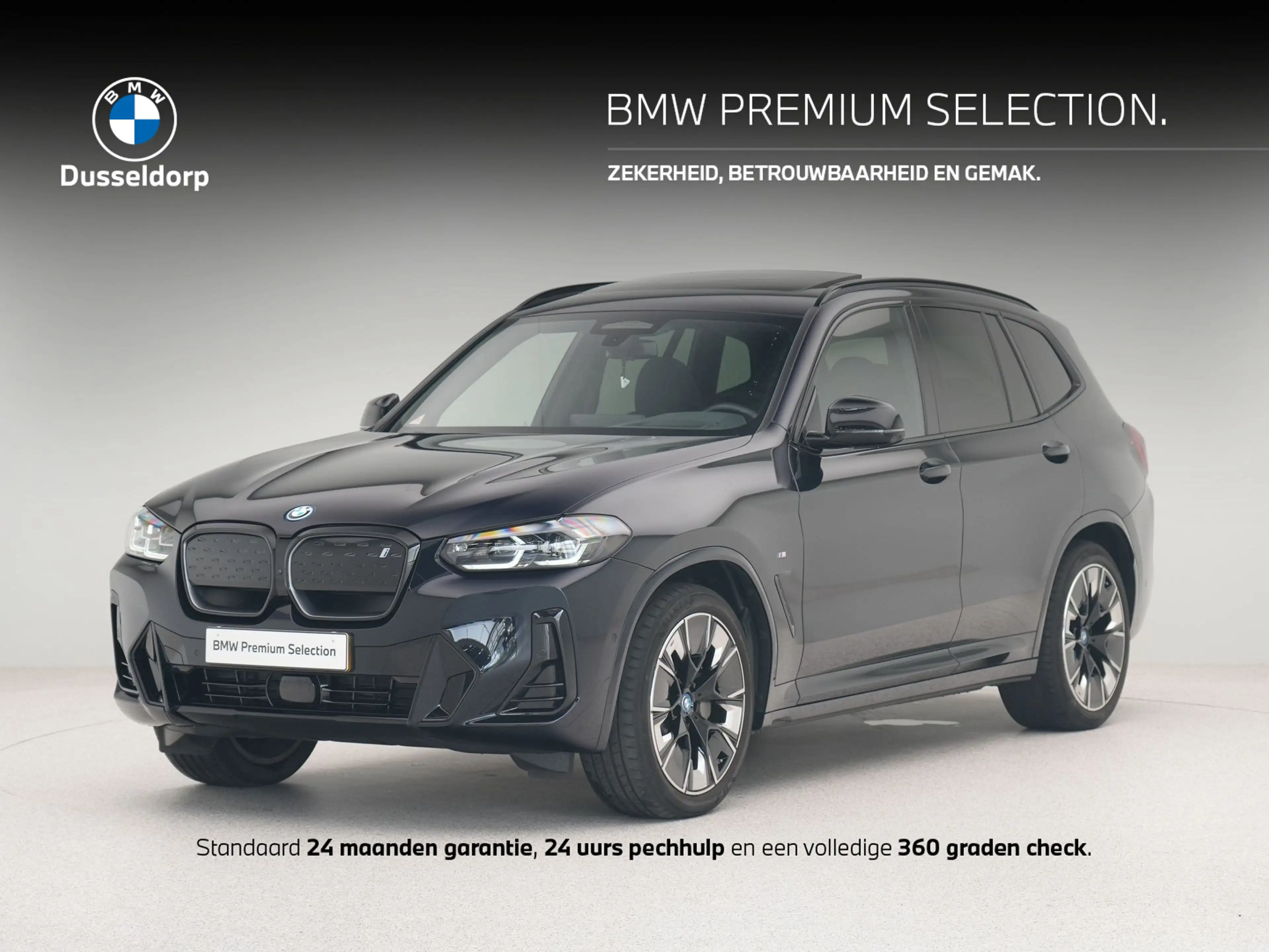 BMW iX3 High Executive 80 kWh M-Sport Accu conditie 100%