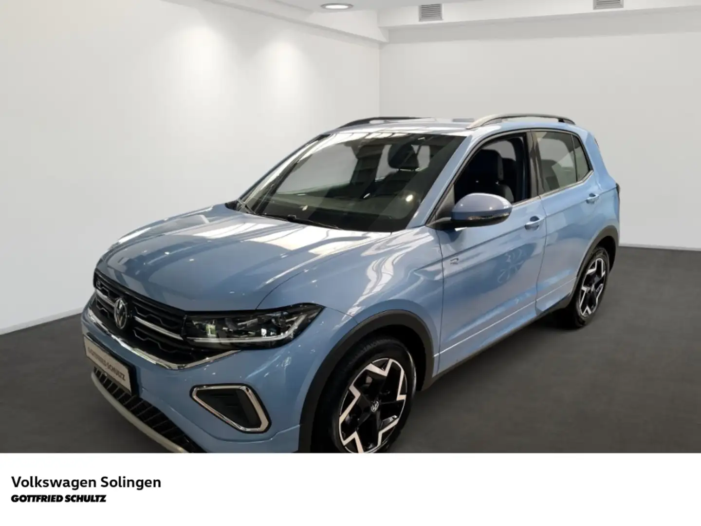 Volkswagen T-Cross l OPF (116 PS) DSG 1.0 TSI 85 kW R-Line Blau - 1