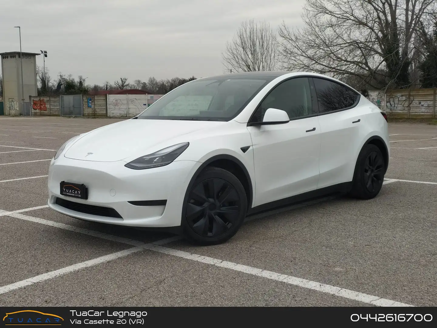 Tesla Model Y Standard Range / Standard Blanc - 1