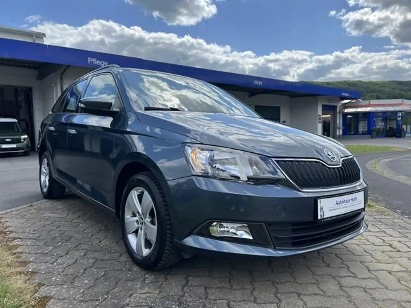Skoda Fabia Combi Bluet SHZ Klima Allwetterreifen Garantie Grau - 2
