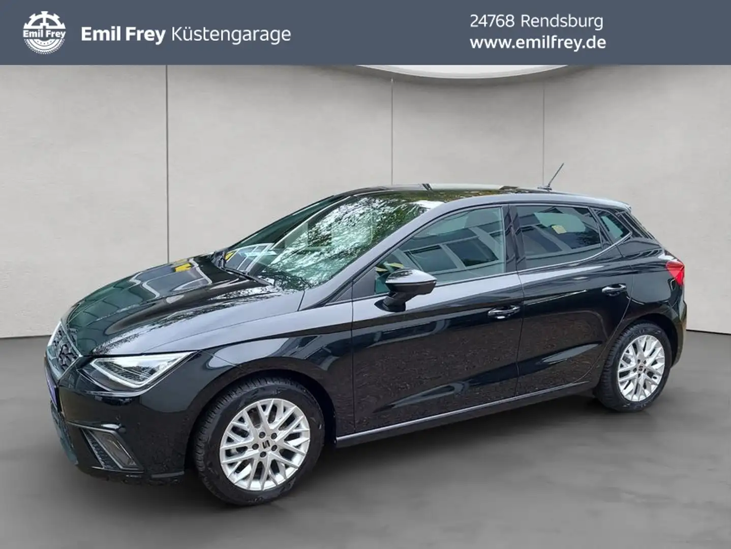 SEAT Ibiza FR 1.0 TSI DSG Kamera/LED/Navi Schwarz - 1