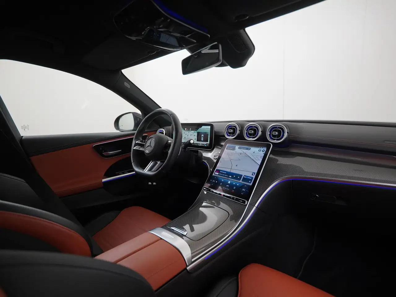 Mercedes-Benz C-Class Estate 300e AMG Line Trekhaak Distronic Plus, миниатюра 2