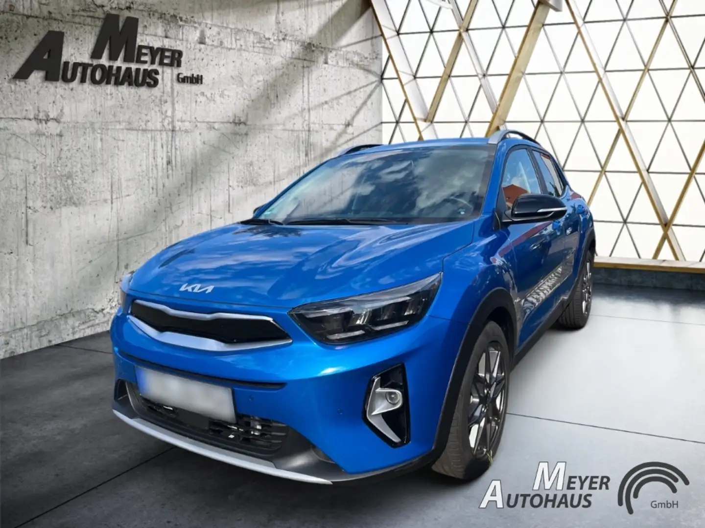 Kia Stonic 1.0 T-GDI Nightline Edition Mild-Hybrid+Navi+Klima Blau - 1