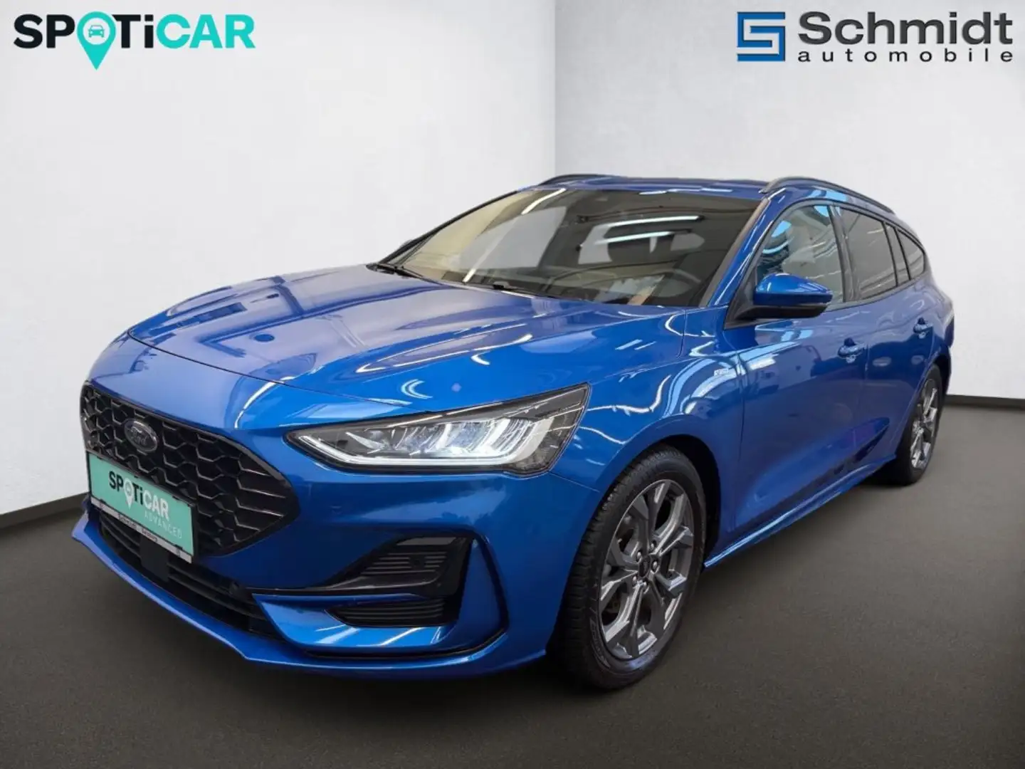 Ford Focus Turnier 1,5 EcoBlue ST-Line Aut. Blau - 1