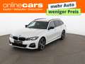 BMW 330 e Touring M-Sport Aut LED LEDER NAVI R-CAM PDC Weiß - thumbnail 1