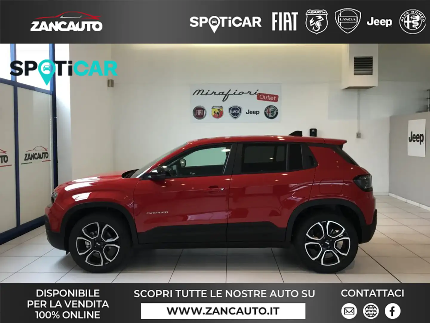 Jeep Avenger 1.2 Turbo Summit MY25 Rot - 1