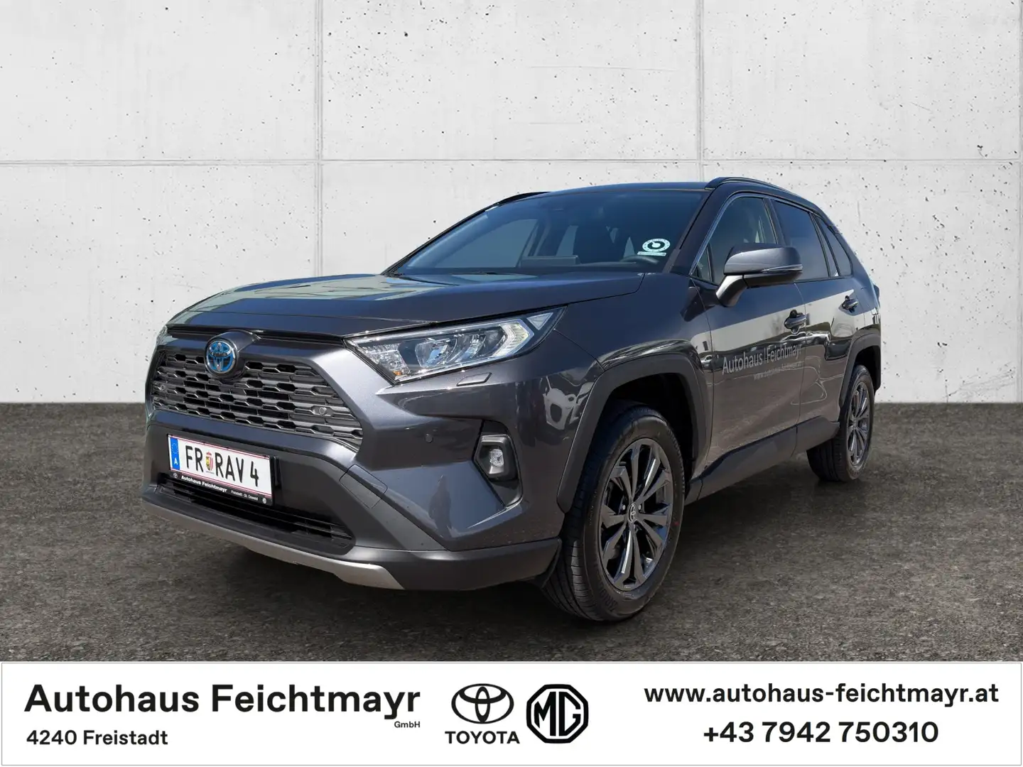 Toyota RAV 4 AWD-i 2,5 Dual-VVT-i Hybrid 5t. Grau - 1