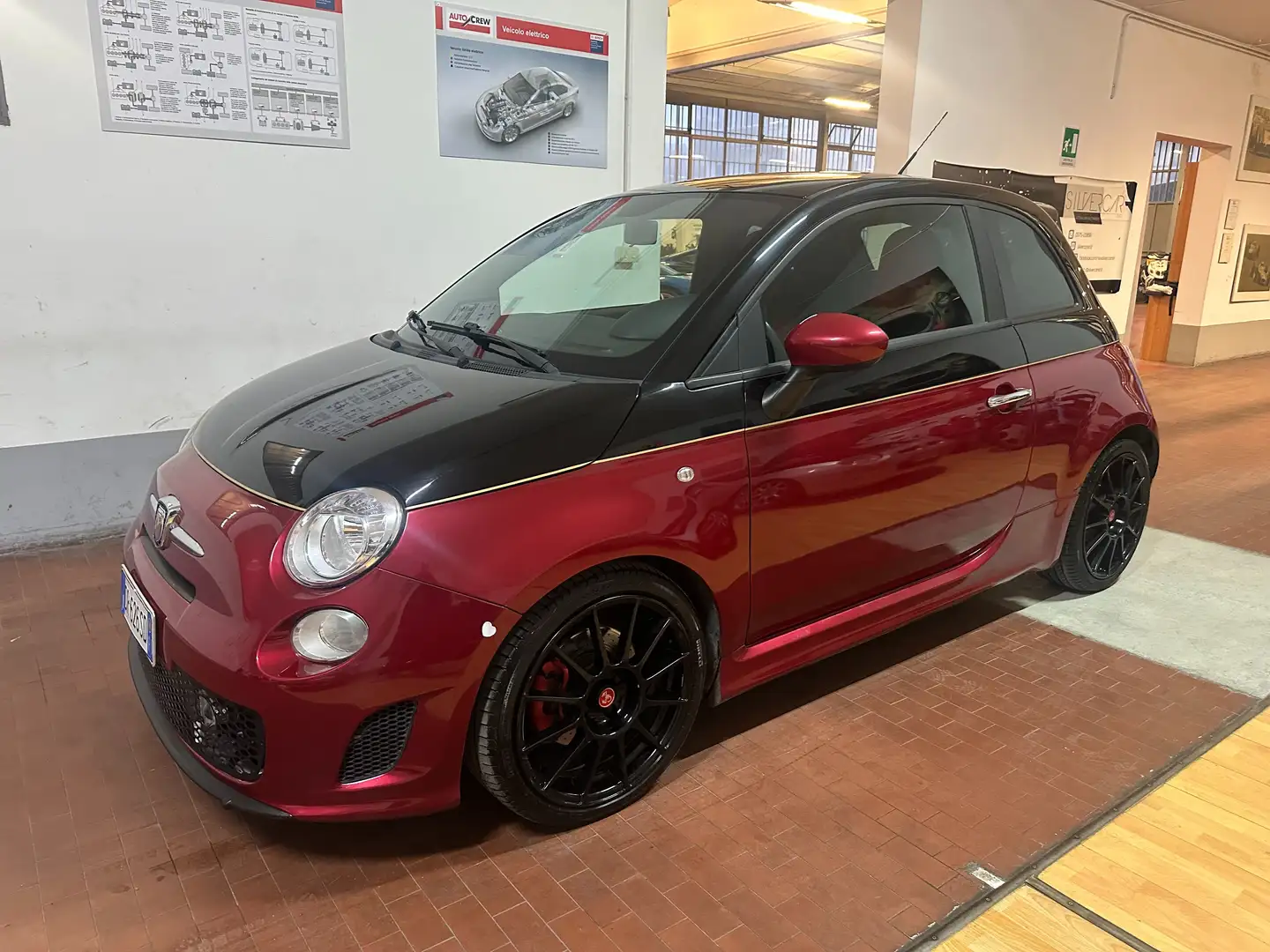 Abarth 500 500 1.4 16v turbo t-jet 160cv kit esseesse Negro - 1