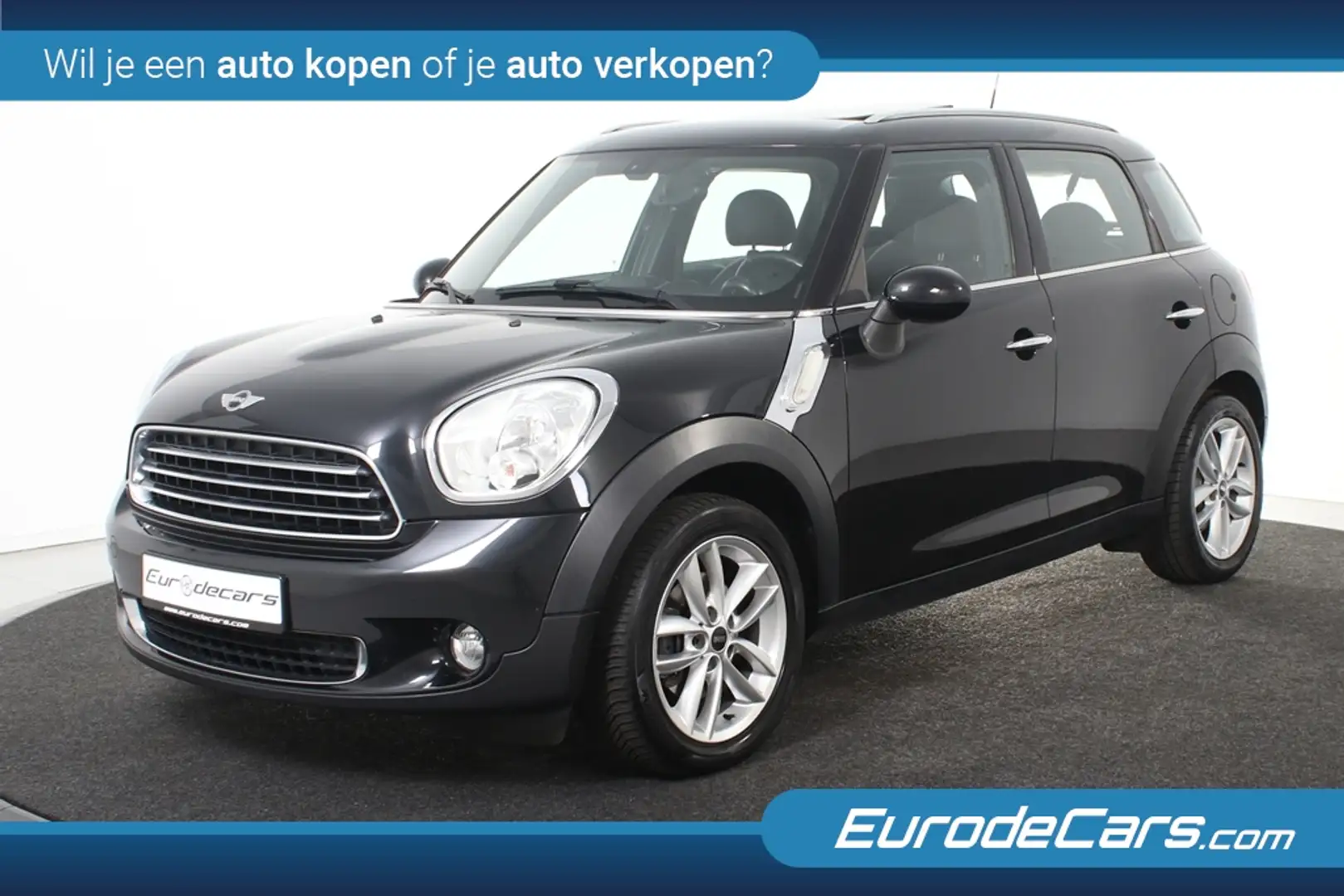 MINI Cooper Countryman Mini 1.6 Chili *Automaat*Leer*Panoramadak*Navigati Black - 1