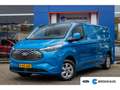 Ford E-Transit Cust. 320 L2H1 Limited 65 kWh | Adap cruise | Stoe Blauw - thumbnail 1