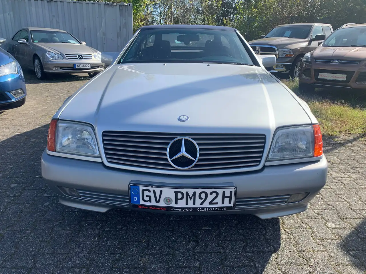 Mercedes-Benz SL 300 300 SL Automatik-Leder/Stoff-Verdeck org.Blau-H-Kennzeichen-189 Tkm-2 Hd, foto 4