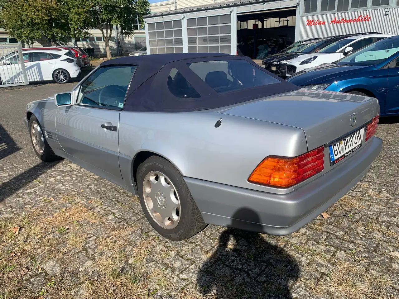 Mercedes-Benz SL 300 300 SL Automatik-Leder/Stoff-Verdeck org.Blau-H-Kennzeichen-189 Tkm-2 Hd, foto 5