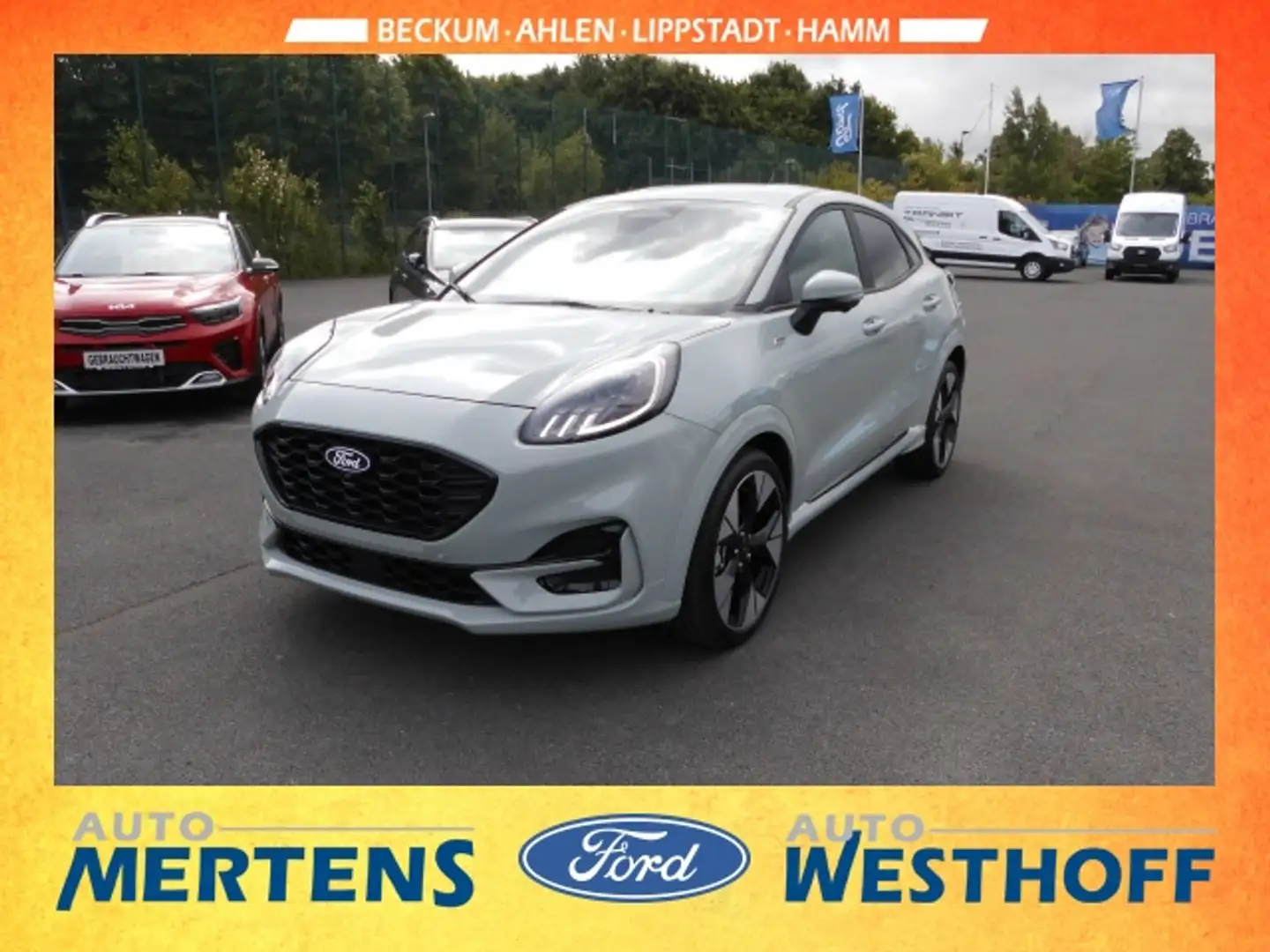 Ford Puma ST-Line 1.0 EcoBoost Mild Hybrid EU6e Gris - 1