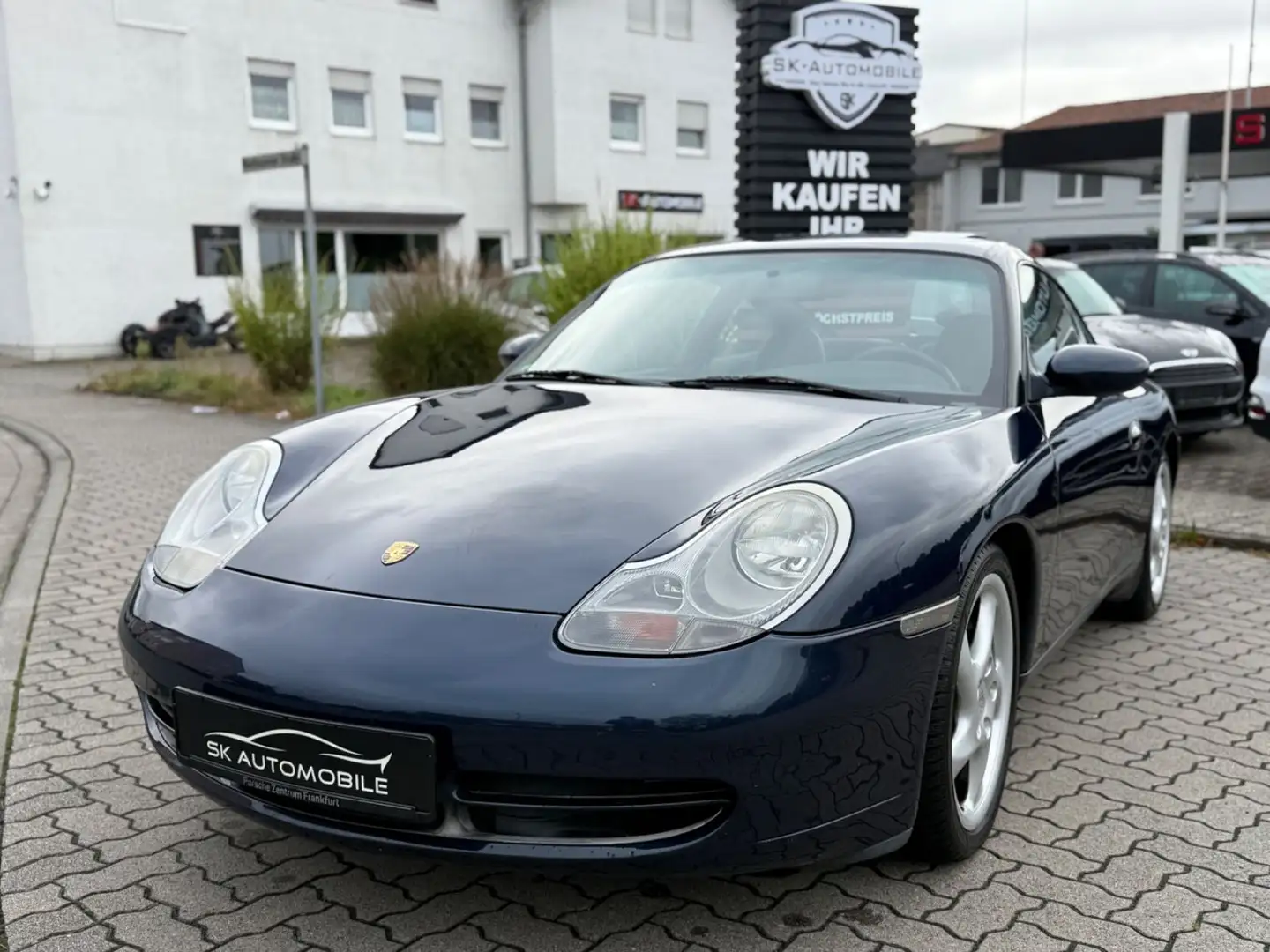Porsche 996 Carrera Coupé LEDER-MEMORY-SDACH-AUTOMATIK Blu/Azzurro - 2