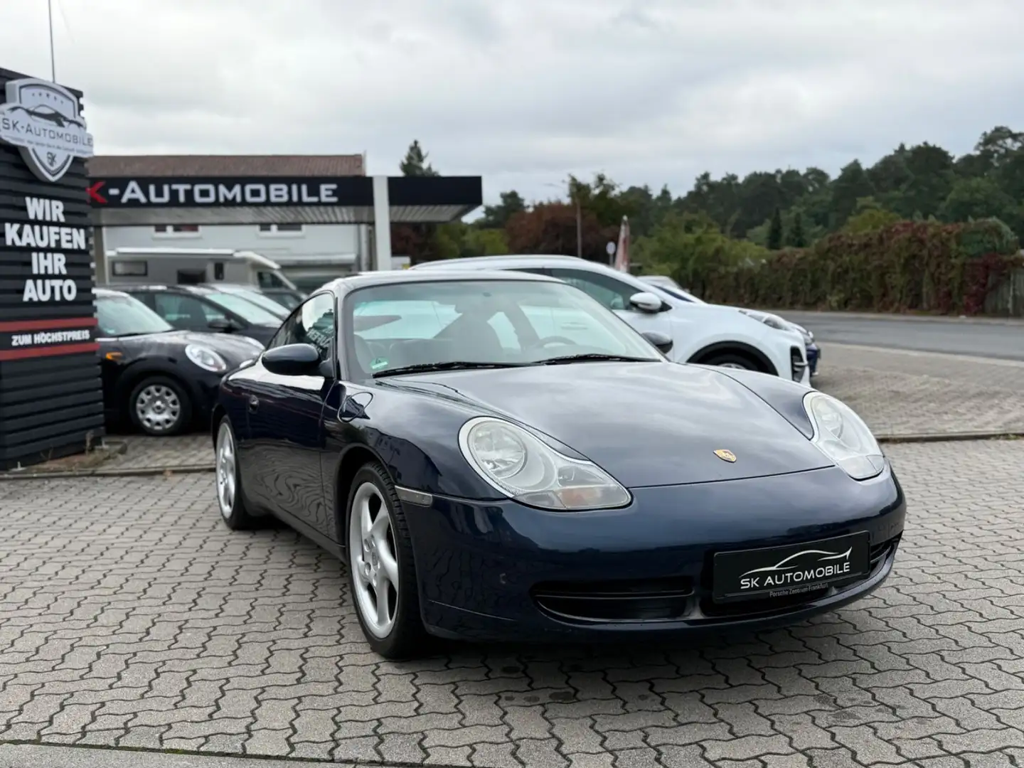 Porsche 996 Carrera Coupé LEDER-MEMORY-SDACH-AUTOMATIK Blu/Azzurro - 1