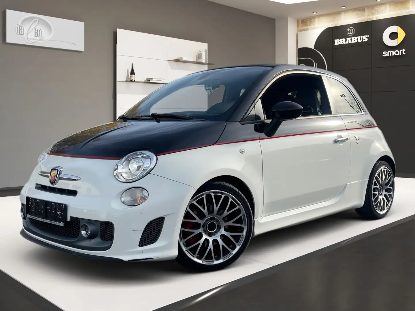 Abarth 595C Turismo SonderlackierungBicolore Interscope Schwarz - 1