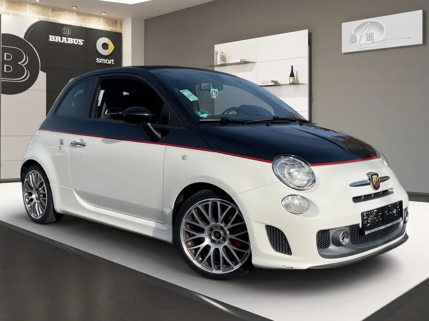 Abarth 595C Turismo SonderlackierungBicolore Interscope Schwarz - 2