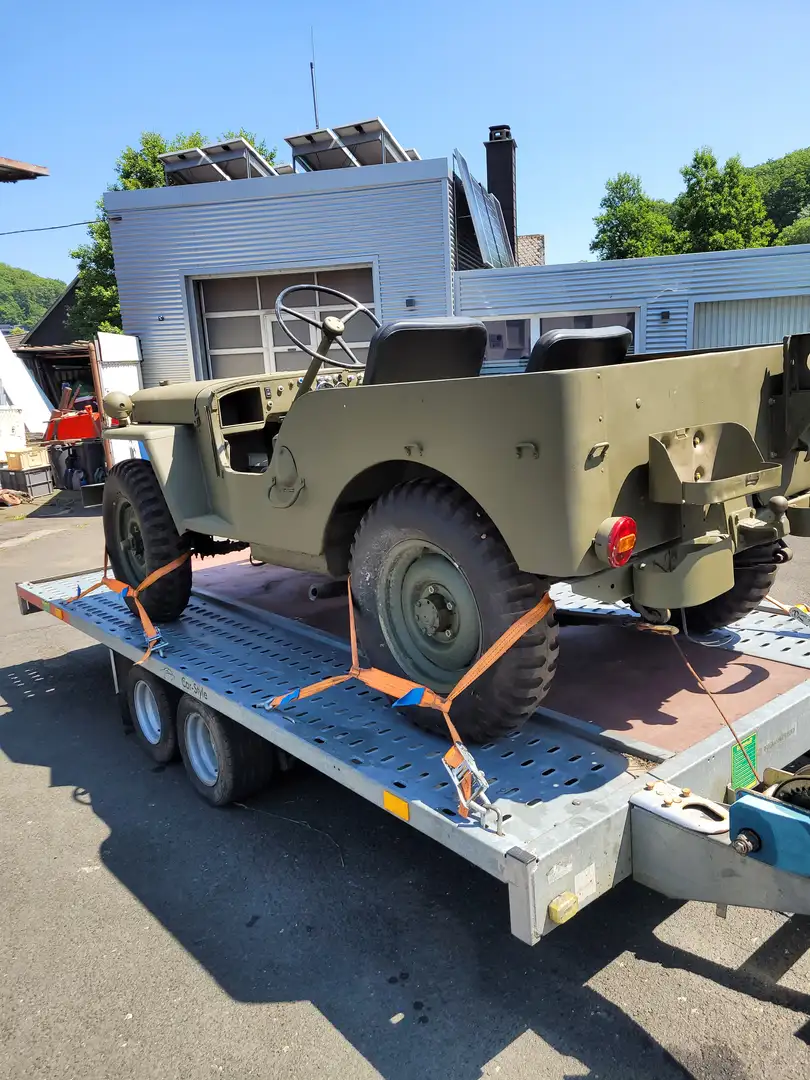 Oldtimer Willys CJ2A Grün - 2