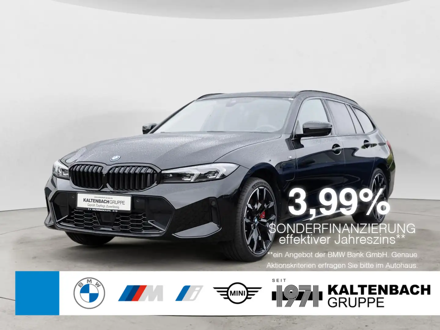 BMW 330 e Touring xDrive M-Sport Pro AHK PANO HUD Zwart - 1
