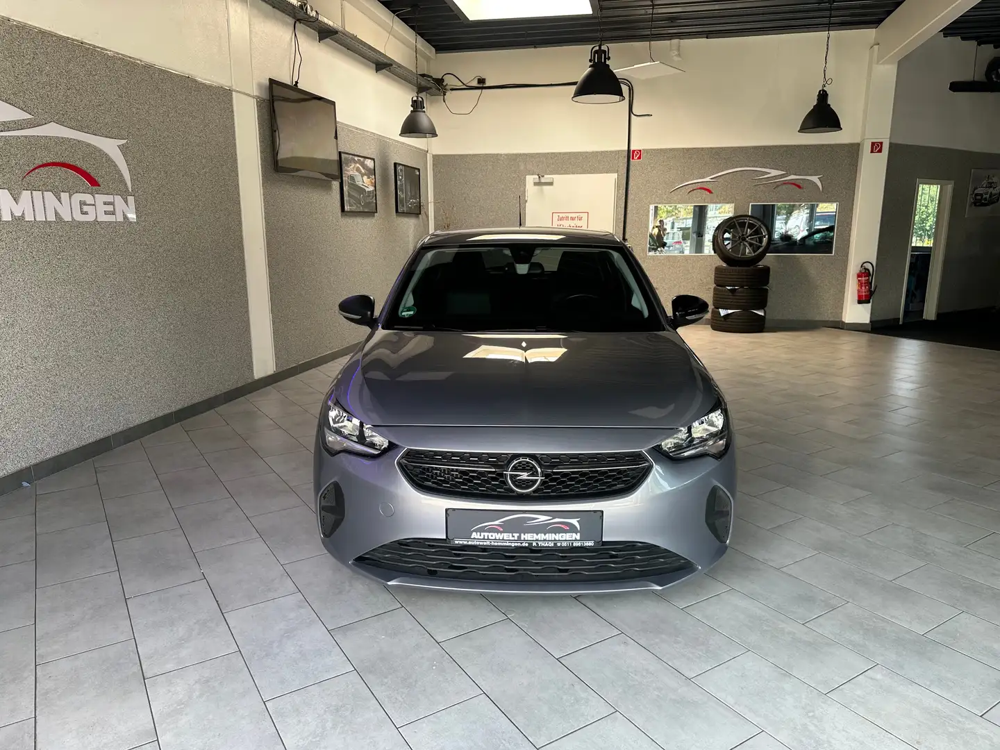 Opel Corsa F 1.2 Edition*Export*Gewerbe*Bastler* Grau - 2