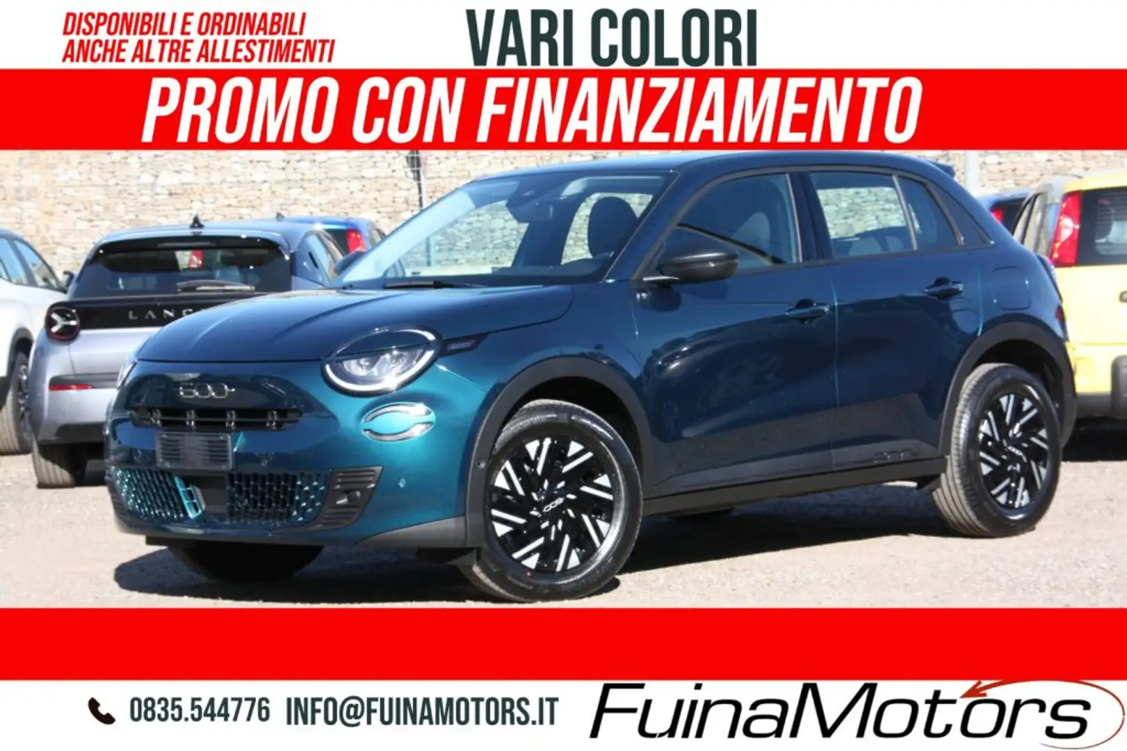 Fiat 600 1.2 110 CV Hybrid - Benzina Nero - 2
