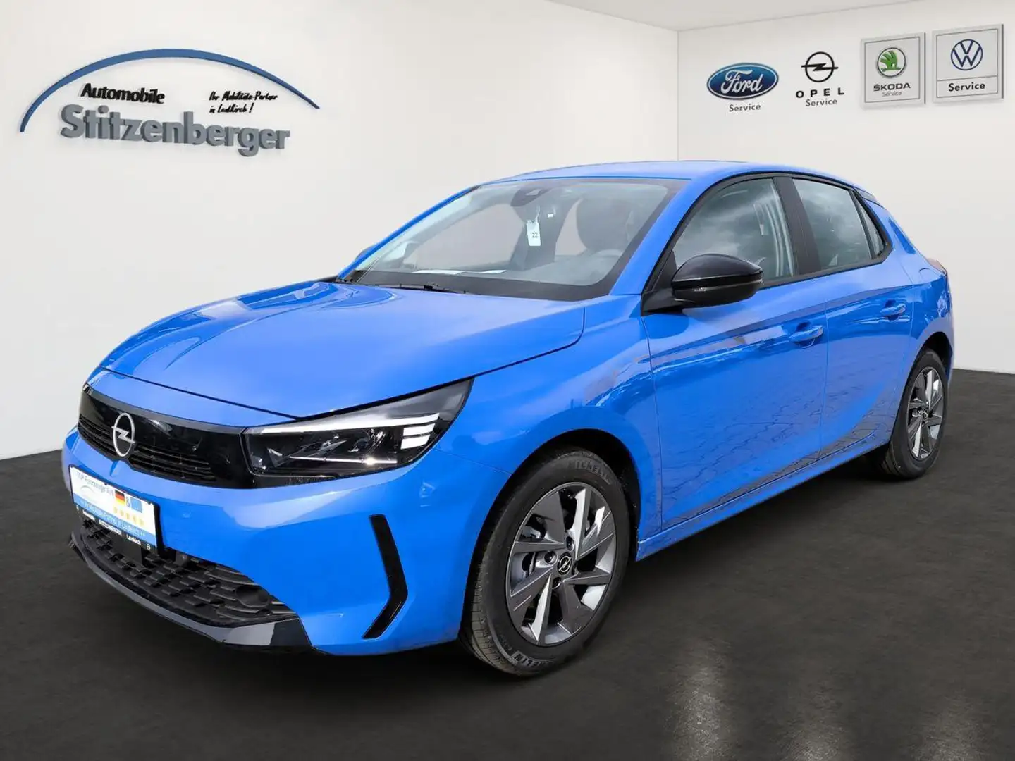 Opel Corsa 1.2 Edition *Tempomat*Klima*SHZ*LED Bleu - 1