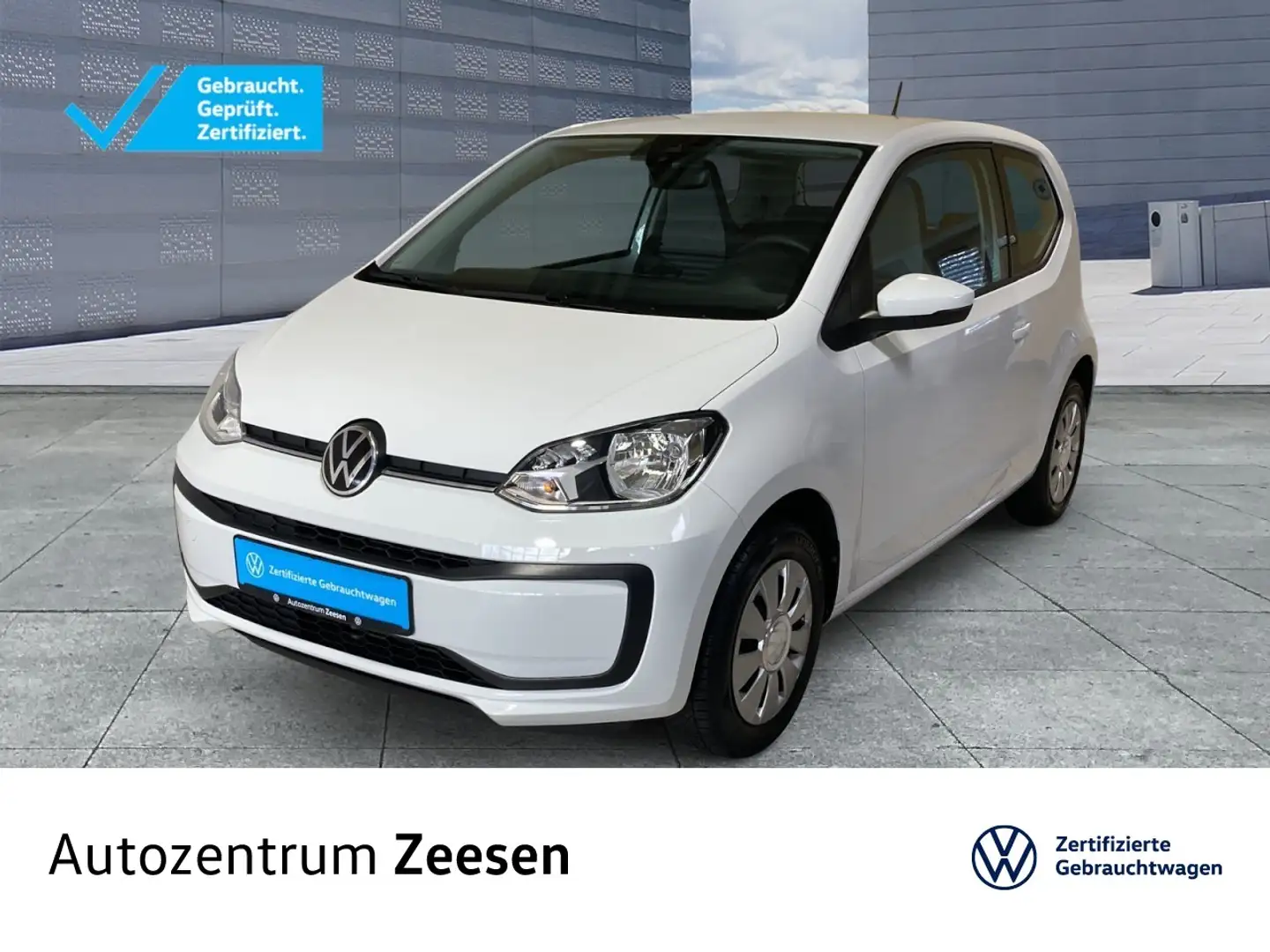Volkswagen up! ! move up! 1.0 MPI+USB+DAB+MFA+EURO6+SERVO+RKA Weiß - 1