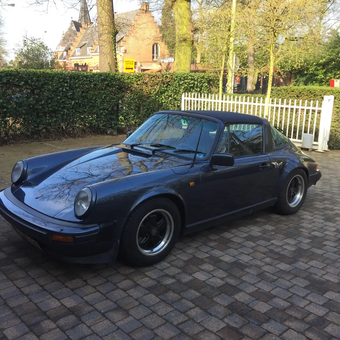Porsche 911 sc Targa Bleu - 1