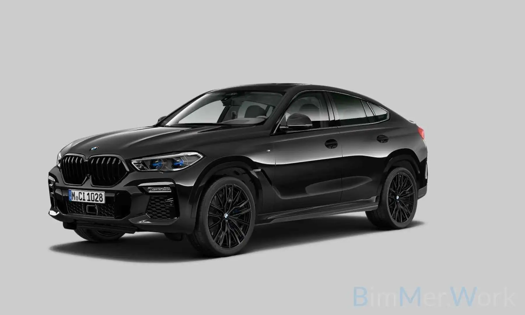 BMW X6 M50 dAS * NP: € 140.050 / 1HD.  / FULL OPTION * Noir - 1