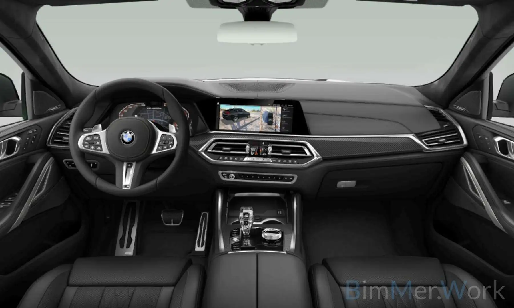 BMW X6 M50 dAS * NP: € 140.050 / 1HD.  / FULL OPTION * Noir - 2