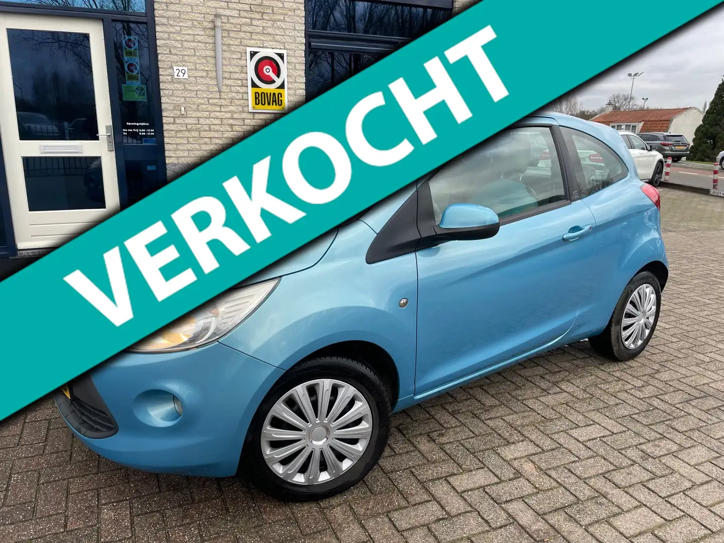 Ford Ka/Ka+ 1.2 Titanium-Airco-Zuinig rijden-NL auto Blau - 1