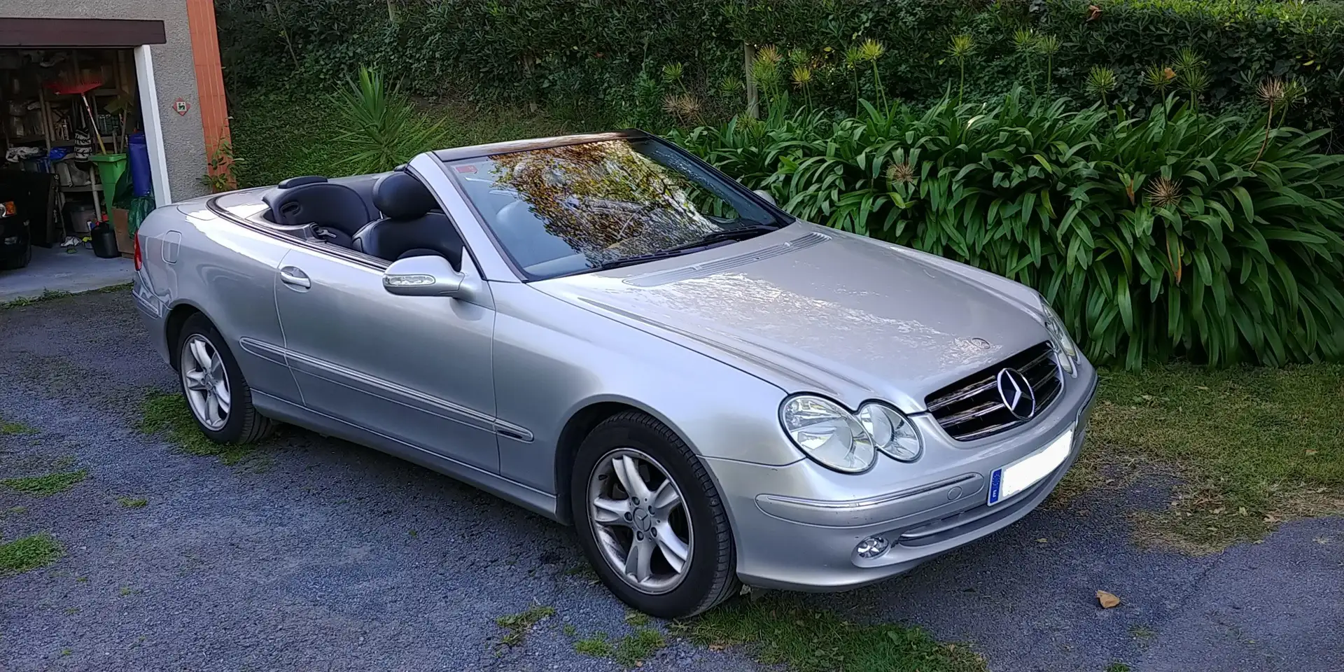 Mercedes-Benz CLK 200 Cabrio K Avantgarde Argent - 1