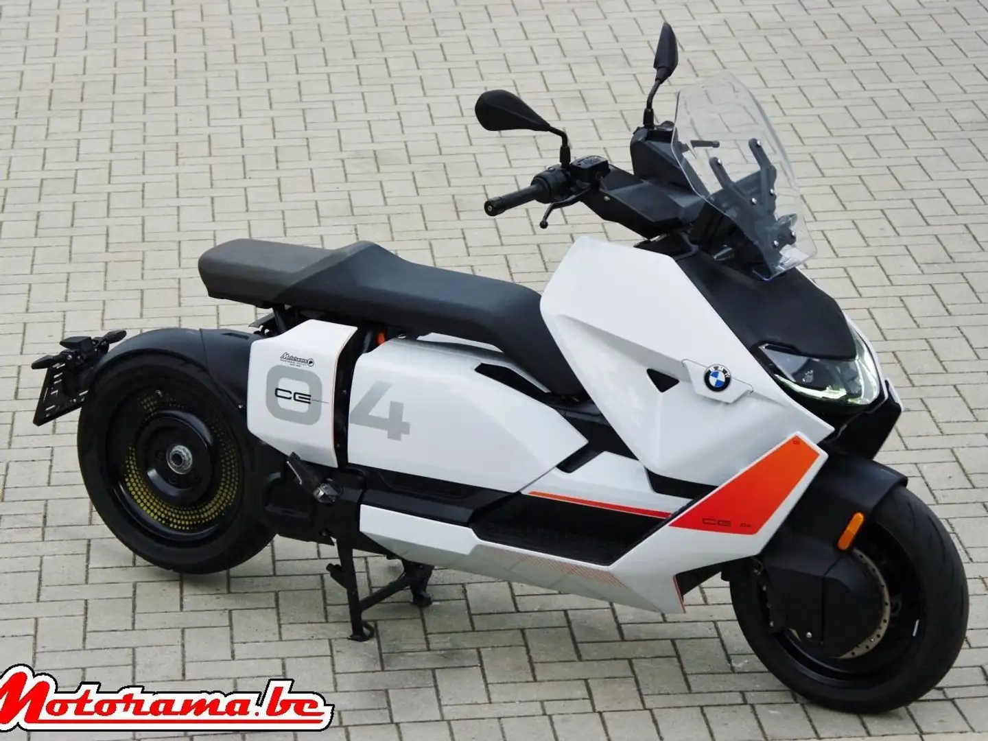 BMW CE 04 Blanc - 1