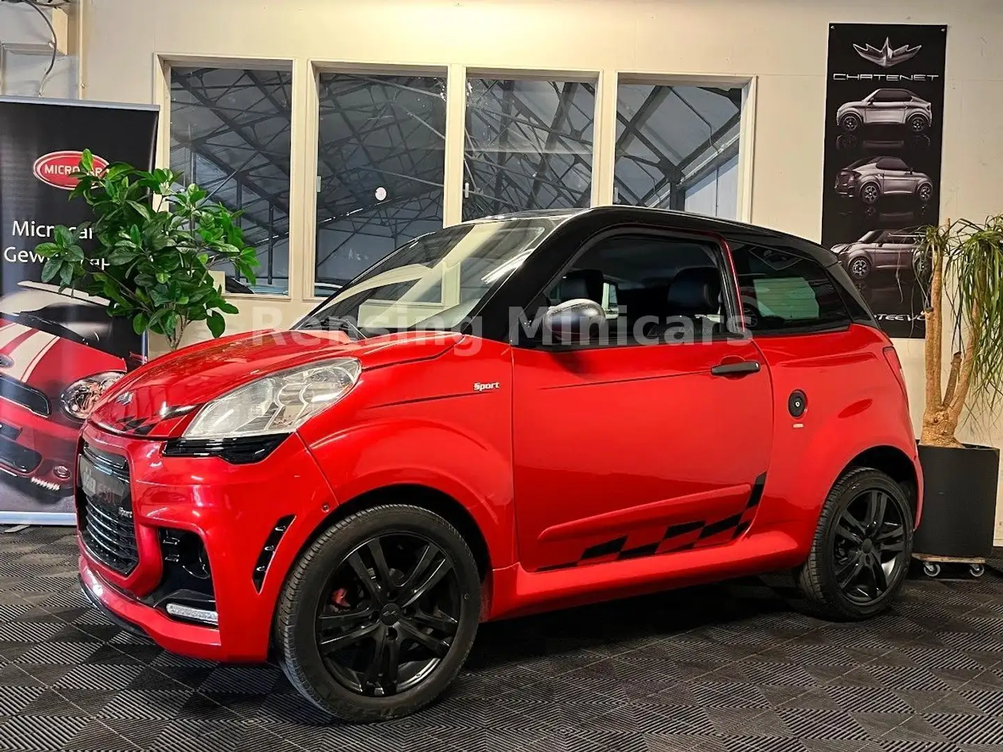 Ligier JS 50 SPORT JS50 DCI Mopedauto Microcar 45 KM Rojo - 1