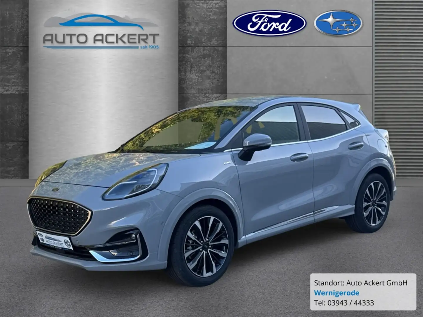 Ford Puma ST-Line Vignale 1.0 EcoBoost Mild Hybrid EU6d Gris - 1