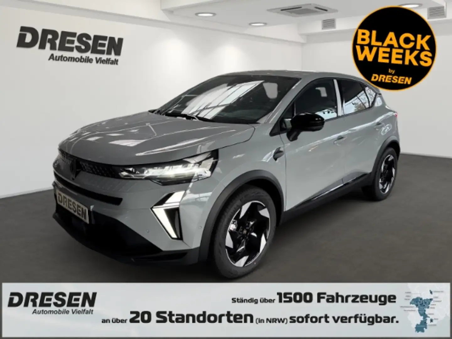 Renault Captur Techno Full Hybrid E-Tech 160 WINTERPAKET Gris - 1