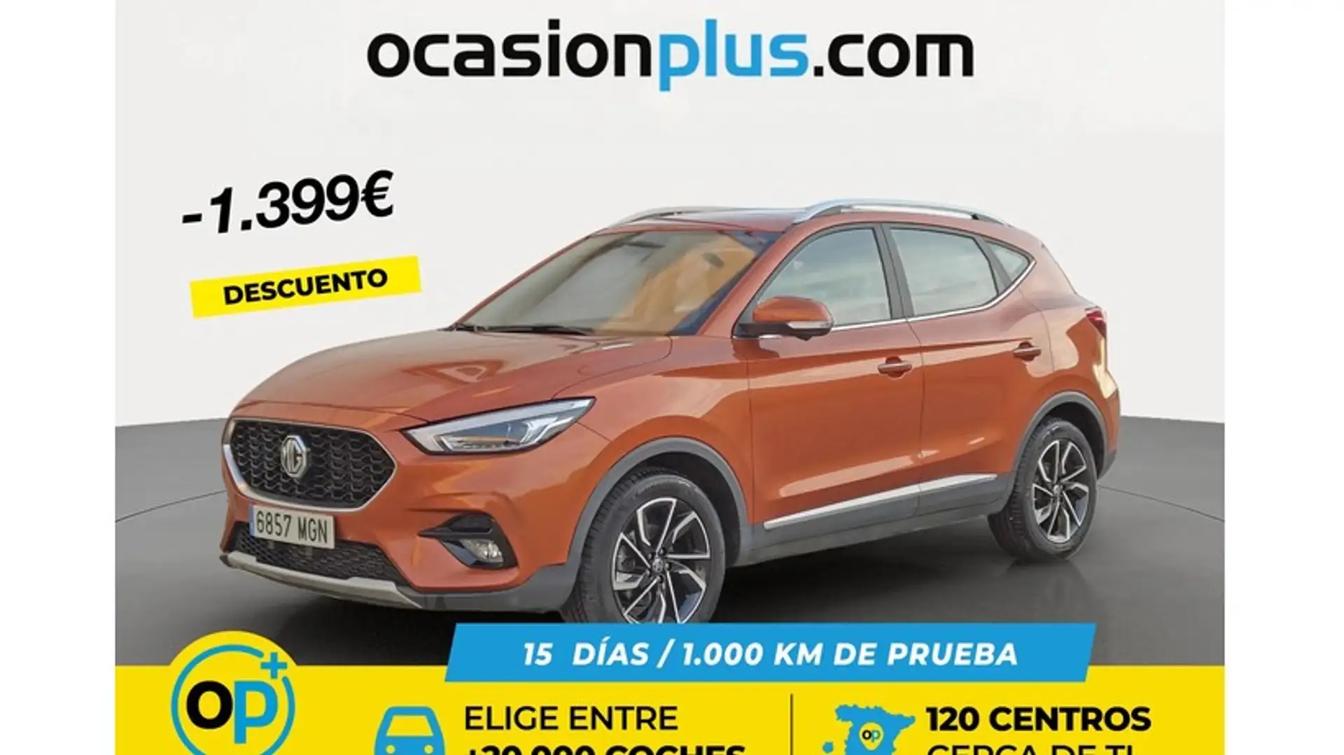 MG ZS 1.0 T-GDI Luxury 82kW Orange - 1